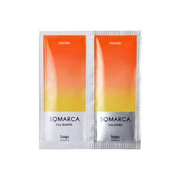 画像1: ソマルカ ペアパック オレンジ 12パック入り（カラーシャンプー10ml・カラーチャージ20g） (1)